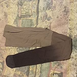 COFFEE OMBRE VELVETY CANDY COLORED PANTYHOSE/TIGHTS OS